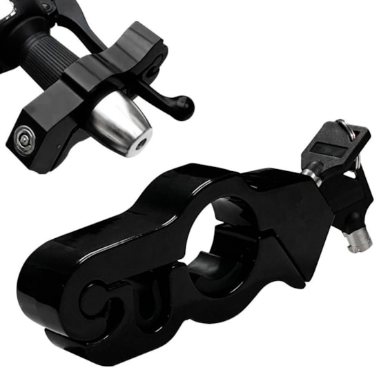 TRAVA MANETE GP TECH ANTIFURTO ALUMINIO ZX7127 